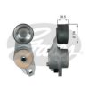 GATES T38632 Belt Tensioner, v-ribbed belt